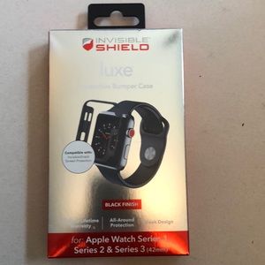NEW Zagg Invisible Shield Luxe Protective Bumper Case for Apple Watch